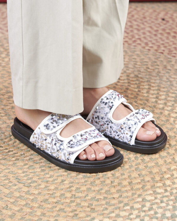 Mules en strass