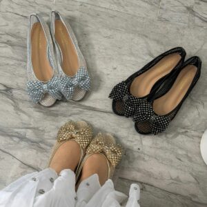 Ballerines à strasse