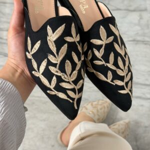 Mules à bout pointu