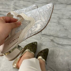 Mules à bout pointu